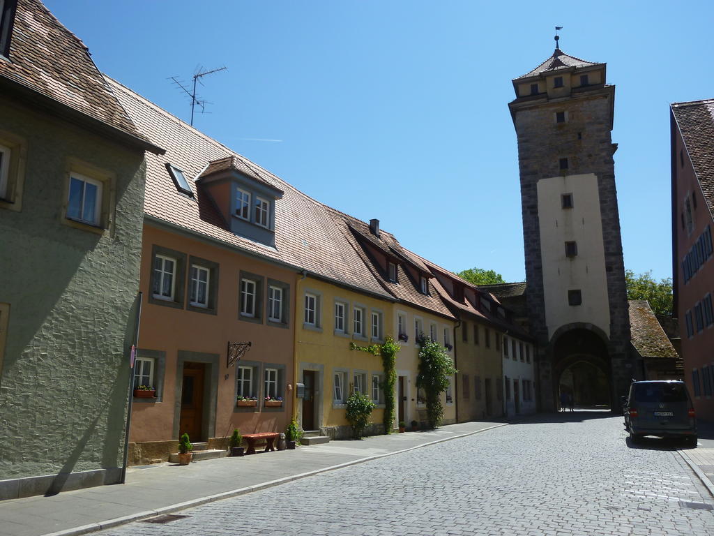 Villa Anno 1499 à Rothenburg ob der Tauber Extérieur photo